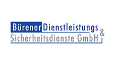 Logo Bürener Dienstleistung-Sicherheitsdienste-Vektor